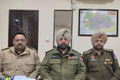 जालंधर पुलिस की बड़ी कामयाबी : घरों में लूटपाट करने वाले 3 आरोपी गिरफ्तार, मोटरसाइकिल व दात बरामद