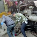 जालंधर: किशनगढ़ चौक के पास घने कोहरे के कारण ट्रक और संगत से भरी ट्रैक्टर-ट्रॉली की भीषण टक्कर;6 वाहन आपस में टकराए, दो लोगों की जान गई