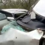 अमृतसर-दिल्ली हाईवे पर भीषण हादसा: तेज रफ्तार कार डिवाइडर तोड़ पिकअप से टकराई, 3 LPU छात्रों की मौत