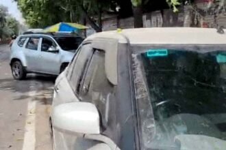 जालंधर में तेज रफ्तार स्विफ्ट का कहर:  3 गाड़ियां आपस में टकाराईं, तीनों के शीशे चकनाचूर पर सवार लोगों को नुकसान नहीं