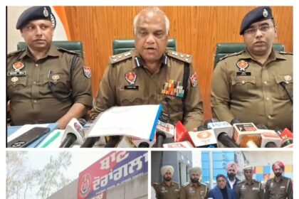 गुरदासपुर पुलिस की बड़ी कार्रवाई: 2 अलग-अलग मामलों में 11 किलो हेरोइन व 5.75 लाख की ड्रग मनी बरामद, 2 तस्कर गिरफ्तार