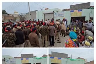 बठिंडा किसान मार्च से पहले पुलिस की बड़ी कार्रवाई: संगरूर में किसानों की घेराबंदी, बुजुर्गों को भी हिरासत में लिया