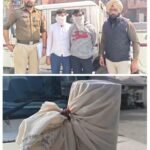अबोहर पुलिस की बड़ी कार्रवाई: राजस्थान बॉर्डर पर दो तस्कर गिरफ्तार, 1 किलो अफीम बरामद**
