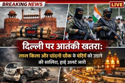 दिल्ली एक बार फिर आतंकियों के निशाने पर: लाल किले और चांदनी चौक के प्रमुख मंदिरों को उड़ाने की साजिश, हाई अलर्ट जारी