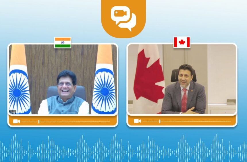 भारत, कनाडा के मंत्रियों ने वर्चुअल बिज़नेस बातचीत की