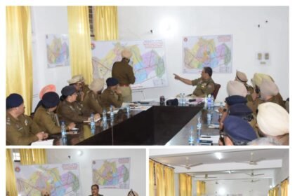 होला मोहल्ला 2026 की तैयारियों का स्पेशल डीजीपी (लॉ एंड ऑर्डर) ने लिया जायजा: श्री आनंदपुर साहिब में 12 सेक्टर, 5,000 पुलिसकर्मी तैनात, ड्रोन व हाईटेक निगरानी से कड़ी सुरक्षा व्यवस्था**
