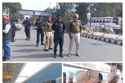 ईमेल से बम धमाकों की धमकी के बाद अमृतसर पुलिस हाई अलर्ट पर, शहरभर में चला विशेष चेकिंग अभियान**