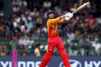T20 वर्ल्डकप : जिम्बाब्वे का डबल धमाका; ऑस्ट्रेलिया के बाद श्रीलंका भी ढेर, बेनेट की तूफानी 63 रन की पारी