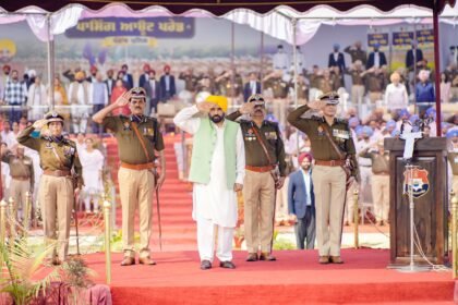 पाकिस्तान समर्थित आतंकवाद से लड़ रही पंजाब पुलिस – भगवंत सिंह मान