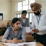 लुधियाना परीक्षा केंद्र पर हड़कंप : छात्रा की जगह पेपर दे रही सहेली काबू