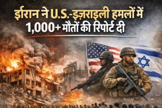 ईरान ने U.S.-इज़राइली हमलों में 1,000+ मौतों की रिपोर्ट दी