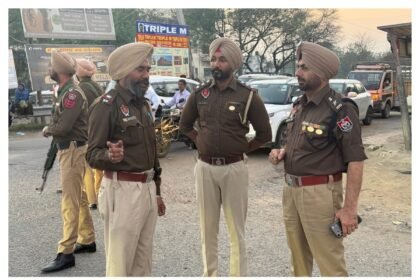 युद्ध नशे विरुद्ध’ और ‘गैंगस्टरा ते वार’ अभियान तहत जालंधर देहाती पुलिस द्वारा विशेष नाकाबंदी