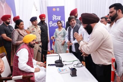 पंजाब की जनता से किया हर वादा निभाया, आगे भी हर गारंटी पूरी करेंगे – मुख्यमंत्री भगवंत सिंह मान**