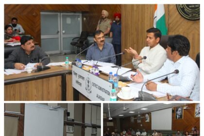 डिप्टी कमिश्नर द्वारा मच्छरों से होने वाली बीमारियों से बचाव के लिए व्यापक योजना तैयार करने के निर्देश