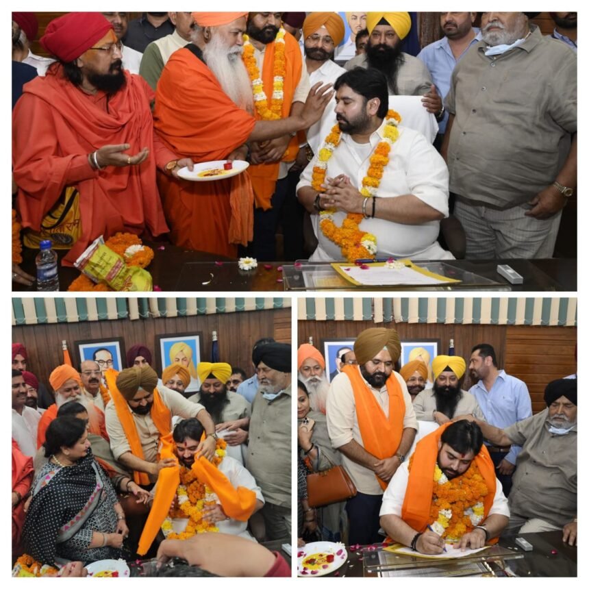 पंजाब खादी एवं ग्रामोद्योग बोर्ड को मिला नया नेतृत्व: गगनदीप सिंह काकू अहलुवालिया ने चेयरमैन का पदभार संभाला, ग्रामीण रोजगार को नई रफ्तार देने का संकल्प**