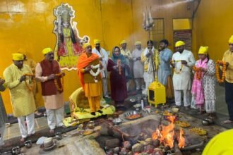 माँ ब्रह्मचारिणी के आशीर्वाद से जीवन में आएगी स्थिरता : नवजीत भारद्वाज