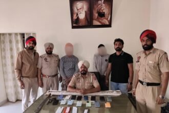 जालंधर पुलिस की बड़ी कार्रवाई: मोबाइल चोर गिरोह काबू, 19 मोबाइल, पिस्तौल और चोरी का मोटरसाइकिल बरामद