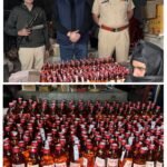 आबकारी विभाग द्वारा छापेमारी, शराब समेत एक काबू