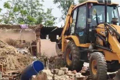 जालंधर में अवैध कब्जे पर बड़ी कार्रवाई, नशा तस्कर की इमारत जमींदोज