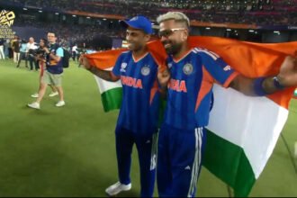 BREAKING इतिहास रचा : भारत तीसरी बार बना T-20 वर्ल्ड चैंपियन, फाइनल में न्यूजीलैंड को 96 रन से रौंदा