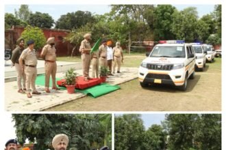 इमरजेंसी रिस्पॉन्स सिस्टम हुआ और मजबूत: जालंधर देहाती पुलिस को मिली 16 नई गाड़ियाँ