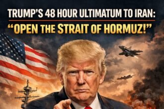 US राष्ट्रपति डोनाल्ड ट्रंप ने ईरान को होर्मुज जलडमरूमध्य खोलने के लिए 48 घंटे का अल्टीमेटम दिया