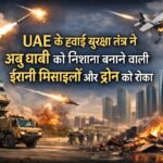 UAE के हवाई सुरक्षा तंत्र ने अबू धाबी को निशाना बनाने वाली ईरानी मिसाइलों और ड्रोन को रोका