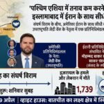 पश्चिम एशिया में तनाव कम करने के लिए अमेरिका इस्लामाबाद में ईरान के साथ सीधी बातचीत करेगा
