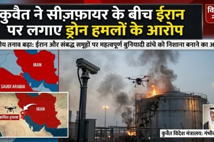 कुवैत ने चल रही सीज़फ़ायर के बावजूद ईरान पर ड्रोन हमलों का आरोप लगाया
