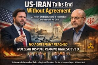 अमेरिका और ईरान के बीच बातचीत बिना किसी समझौते के खत्म