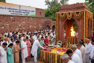 देश ने जलियांवाला बाग नरसंहार के शहीदों को श्रद्धांजलि दी