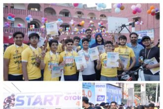 युद्ध नशे के विरुद्ध’ ; साइकिलोथान के माध्यम से समाज के प्रत्येक वर्ग को नशे के खिलाफ लामबंद होने का दिया न्योता