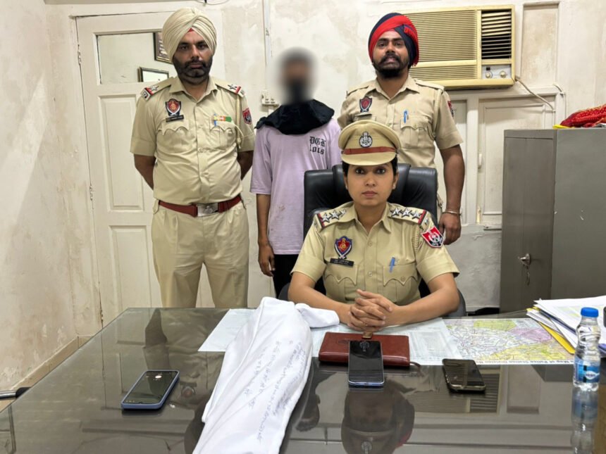 दिलखुशा मार्केट में दुकान पर हमले का मामला सुलझा, जालंधर पुलिस ने एक आरोपी को हथियार समेत किया गिरफ्तार