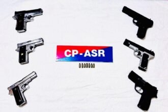 अमृतसर पुलिस की बड़ी कार्रवाई: सरहद पार व मध्य प्रदेश से हथियार सप्लाई मॉड्यूल का भंडाफोड़, 3 आरोपी गिरफ्तार