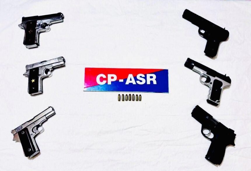 अमृतसर पुलिस की बड़ी कार्रवाई: सरहद पार व मध्य प्रदेश से हथियार सप्लाई मॉड्यूल का भंडाफोड़, 3 आरोपी गिरफ्तार