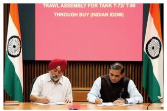 भारत की सैन्य ताकत में बड़ा इजाफा: ₹975 करोड़ की टैंक उपकरण डील साइन, दुश्मन की सुरंगें होंगी बेअसर**