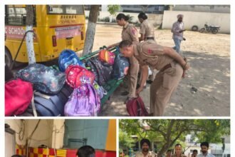 लुधियाना में दहशत: 4 स्कूलों और रेलवे ट्रैक को बम से उड़ाने की धमकी, पुलिस का सर्च ऑपरेशन जारी**