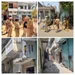 जालंधर पुलिस की ‘नशे के खिलाफ जंग’: कुख्यात तस्कर दलीप सिंह उर्फ लड्डा की अवैध संपत्ति जमींदोज**