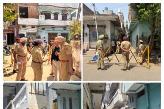 जालंधर पुलिस की ‘नशे के खिलाफ जंग’: कुख्यात तस्कर दलीप सिंह उर्फ लड्डा की अवैध संपत्ति जमींदोज**