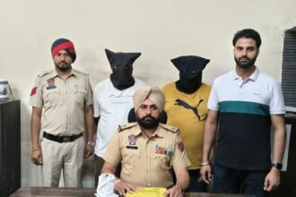 जालंधर क्राइम ब्रांच की बड़ी कार्रवाई: 800 ग्राम हेरोइन समेत सफेद कार में घूम रहे 2 तस्कर गिरफ्तार, पंजाब में नशा तस्करों पर बड़ा वार**