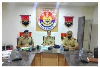 जालंधर पुलिस कमिश्नर धनप्रीत कौर ने की साप्ताहिक क्राइम मीटिंग, अपराध नियंत्रण और ट्रैफिक व्यवस्था पर दिए सख्त निर्देश