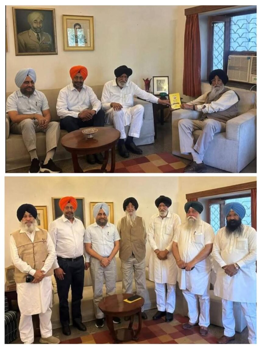 पंथिक एकता को लेकर इकबाल सिंह झुंडा और सिमरनजीत सिंह मान के बीच अहम बैठक, एकजुटता के प्रयासों को मिली रफ्तार
