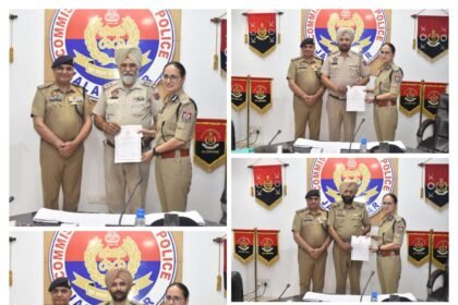 ईमानदारी और कर्तव्यनिष्ठा का सम्मान: जालंधर कमिश्नरेट पुलिस ने नशे के सौदागरों पर नकेल कसने वाले 31 पुलिस अफसरों को नवाजा।