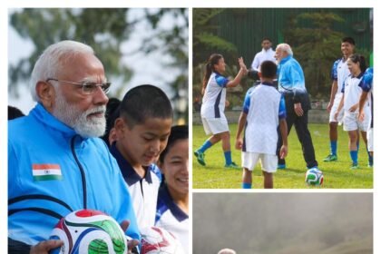 गंगटोक की सुबह, फुटबॉल और मोदी: सिक्किम के युवाओं संग मैदान में उतरे पीएम, विकास परियोजनाओं की देंगे सौगात