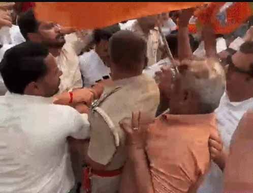 लुधियाना में राजनीतिक बवाल: BJP ऑफिस में घुसने पहुंचे AAP वर्कर, धक्कामुक्की से बढ़ा तनाव