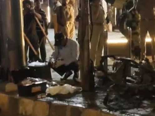 BREAKING जालंधर में BSF हेडक्वार्टर के बाहर धमाका: स्कूटी में विस्फोटक होने की आशंका, एक घायल