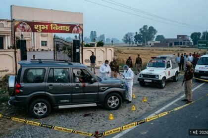बिग ब्रेकिंग: सुक्खा काहलवां के करीबी गुरप्रीत गोपी की दिनदहाड़े हत्या, मैरिज पैलेस के बाहर गोलियों से भूना**