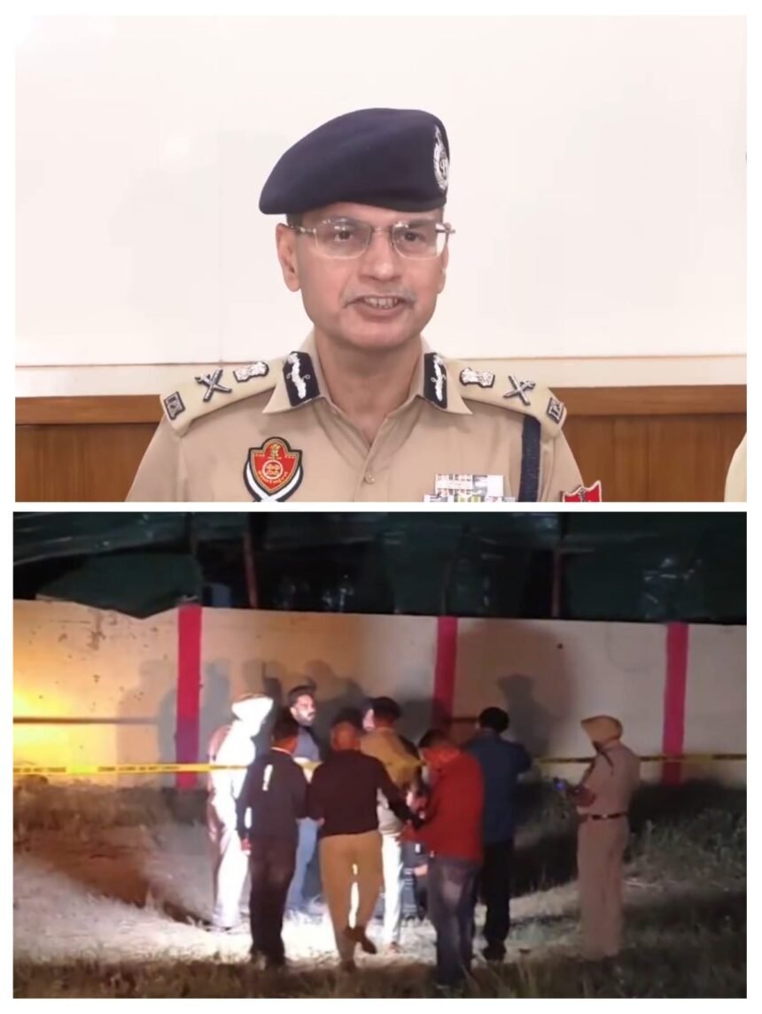 पंजाब डीजीपी का बड़ा बयान: राज्य में अशांति फैलाने के लिए रची गई विस्फोटों की साजिश**