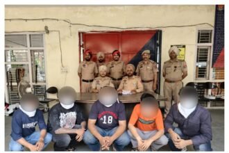 जालंधर पुलिस की बड़ी कार्रवाई: ऋषि नगर फायरिंग मामले में 6 आरोपी गिरफ्तार, हथियार बरामद