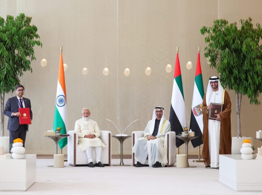 भारत-UAE संबंधों में नया अध्याय: प्रधानमंत्री मोदी की यात्रा के दौरान  बिलियन के निवेश की बड़ी घोषणा और रक्षा-ऊर्जा समझौतों पर मुहर**
